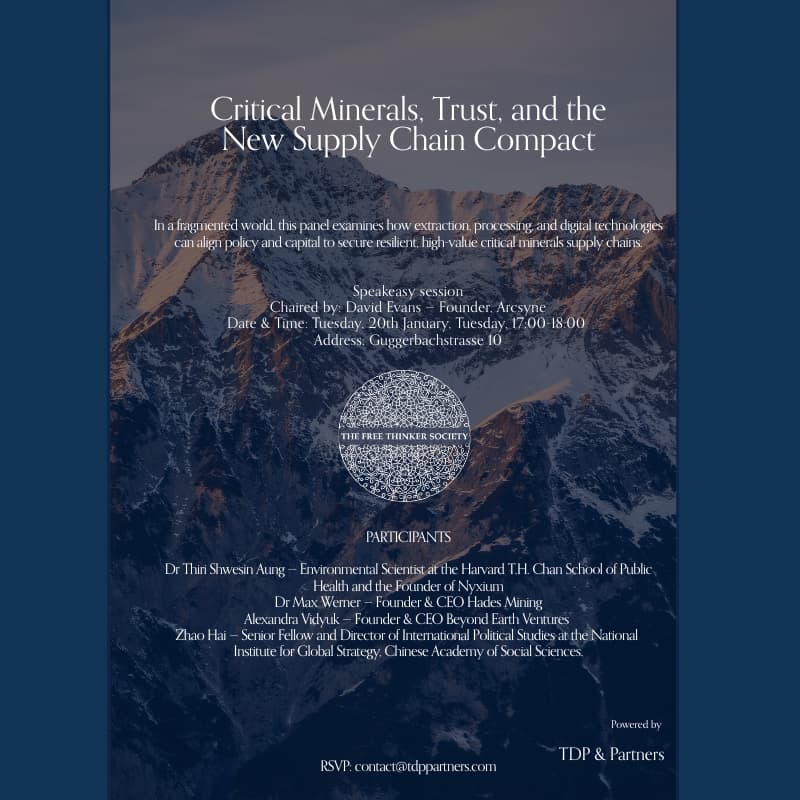 Cover Image for Critical Minerals, Trust, and the New Supply Chain Compact