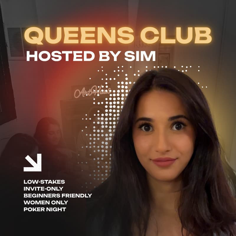 Cover Image for Queens Club Hosted by Sim | VClub’s Official Women in Tech Poker Night