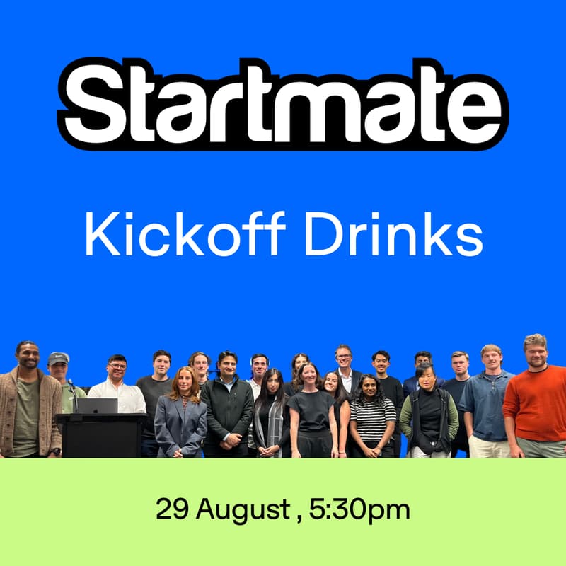 Cover Image for Startmate Founder Kickoff Drinks (Sydney)