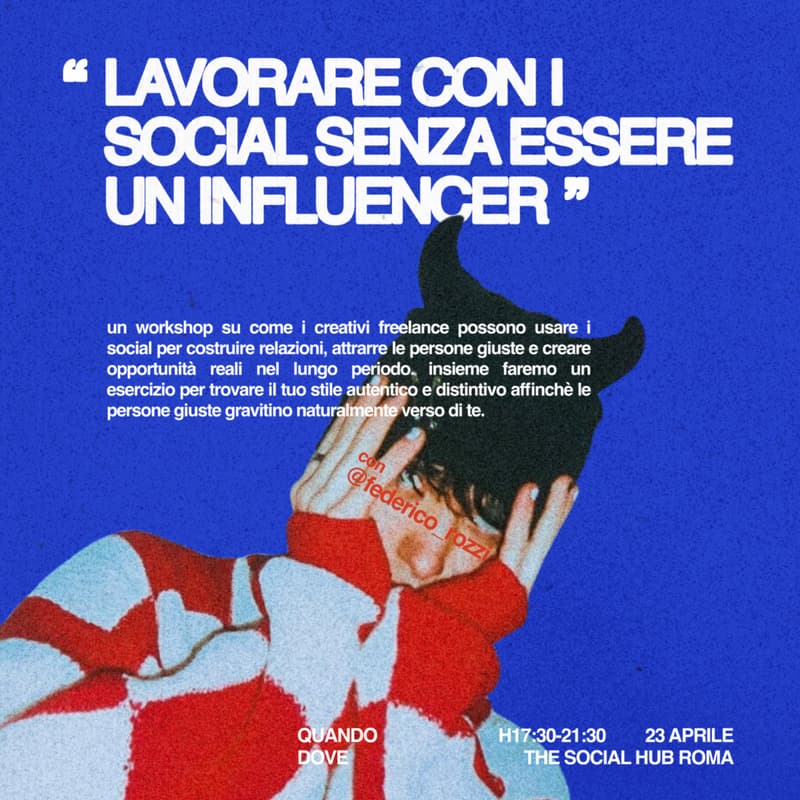 Cover Image for Workshop + Salotto Creativo