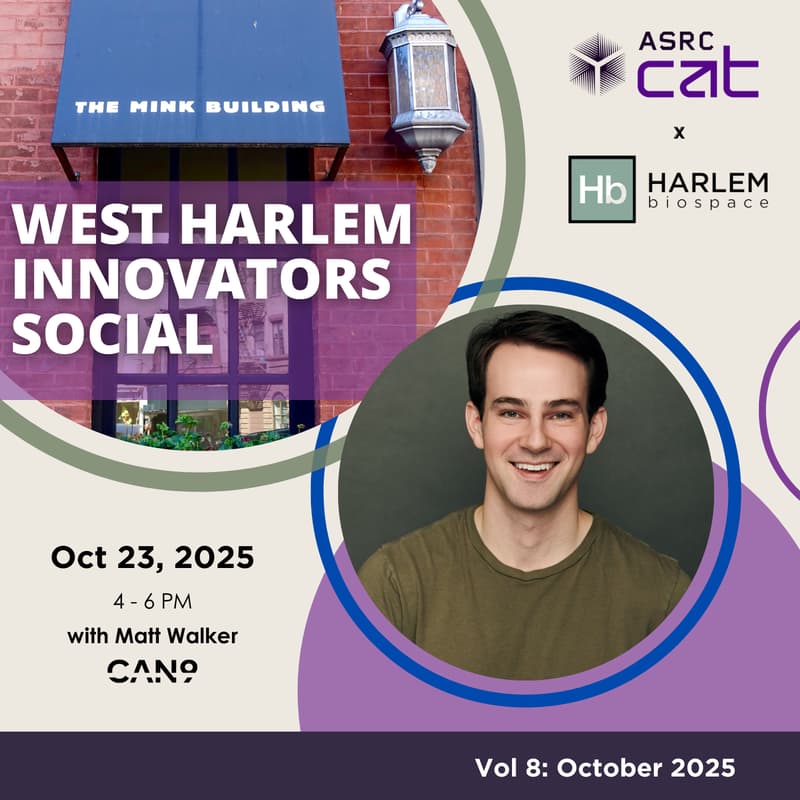 Cover Image for ASRC CAT x HB October Innovators Social