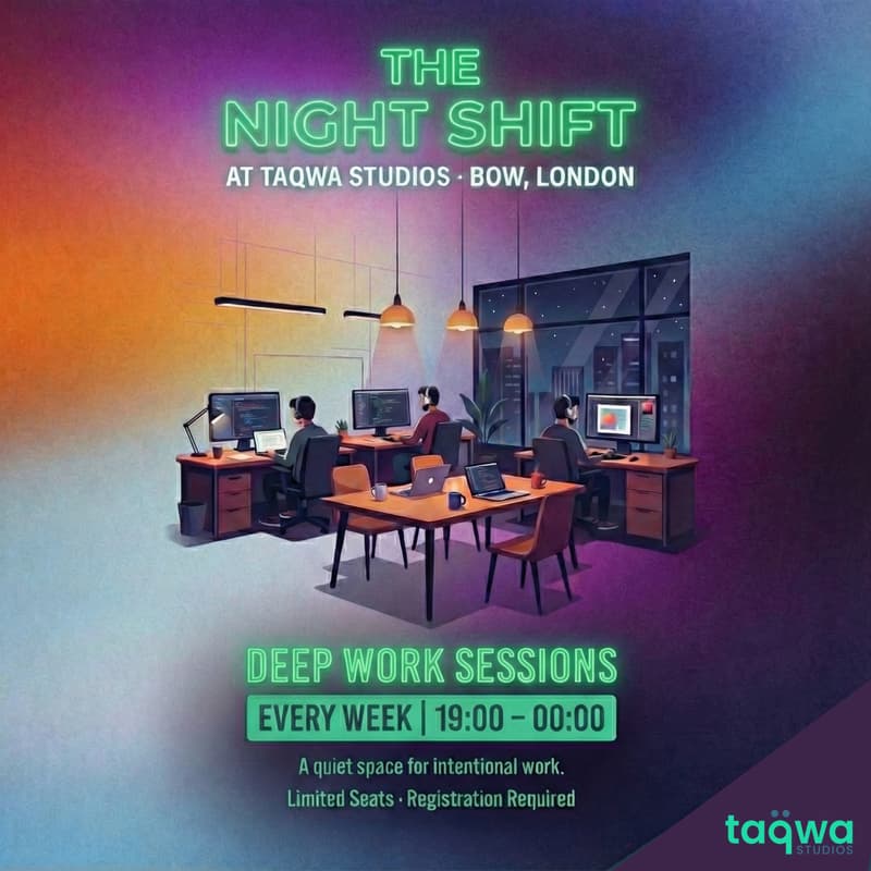Cover Image for The Night Shift @ Taqwa Studios
