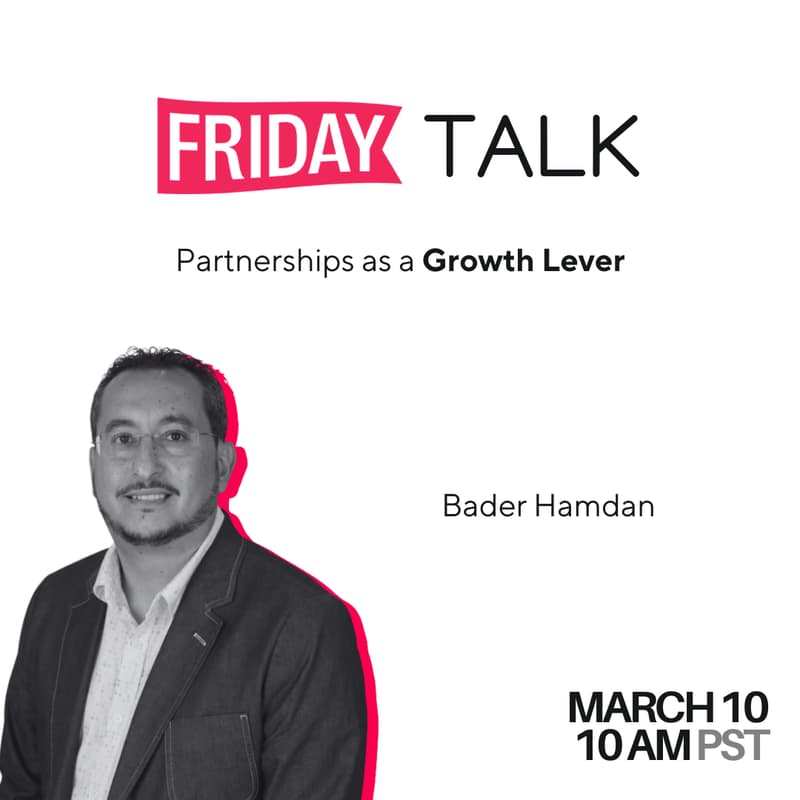 Cover Image for Friday Talk - Partnerships as a Growth Lever