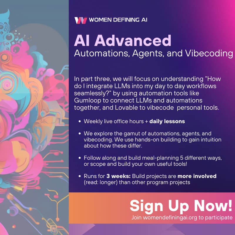 Cover Image for AI Foundations Winter Cohort: Build AI automations (part 3)