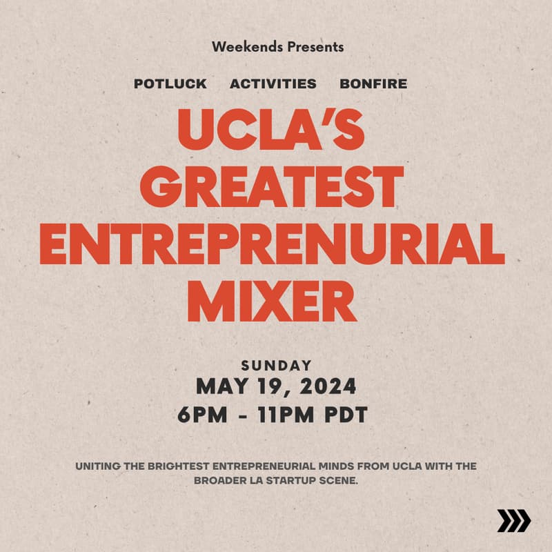 Cover Image for UCLA's Greatest Entreprenurial Mixer 