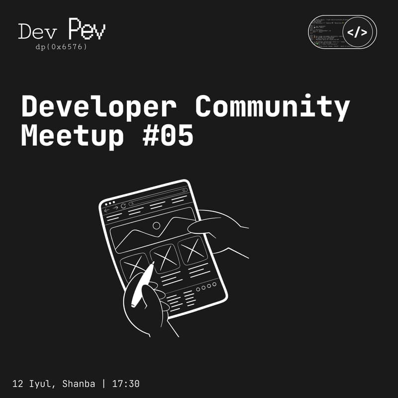 Cover Image for DevPev meetup #05