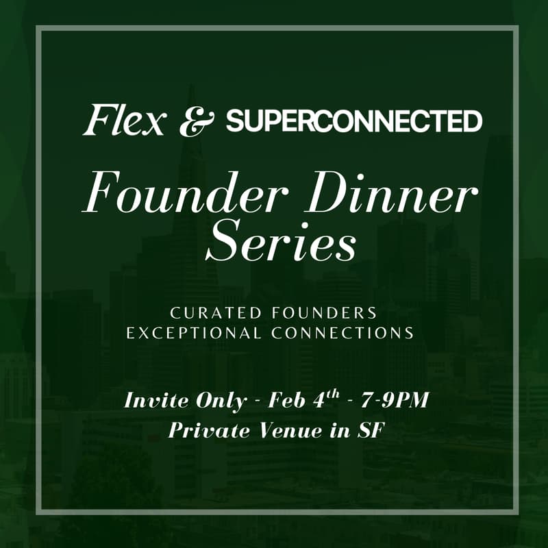 Cover Image for Founder Dinner Series