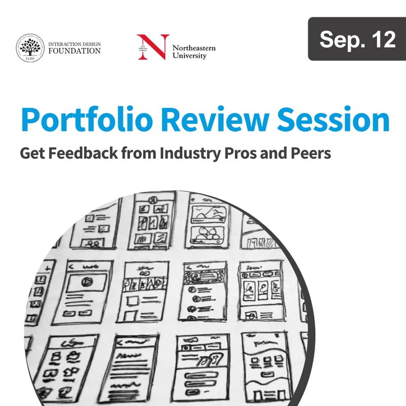 Cover Image for IxDF Portfolio Review Session