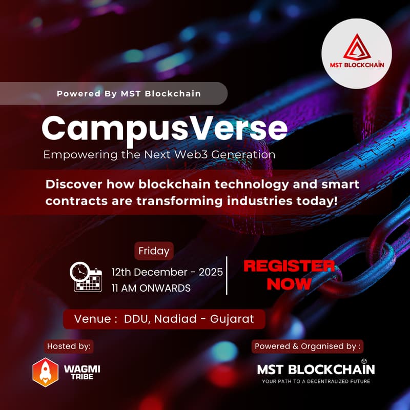 Cover Image for CampusVerse by MST Blockchain {DDU Edition}