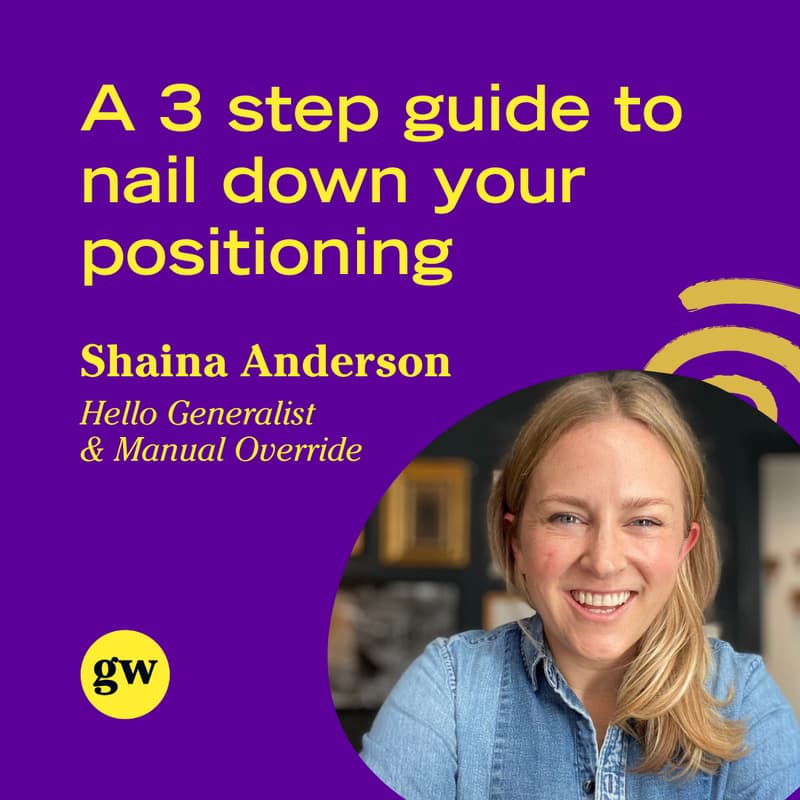 Cover Image for A 3 step guide to nail down your positioning as a generalist and portfolio careerist