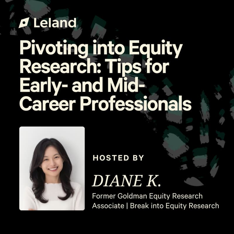 Cover Image for Pivoting into Equity Research: Tips for Early- and Mid-Career Professionals