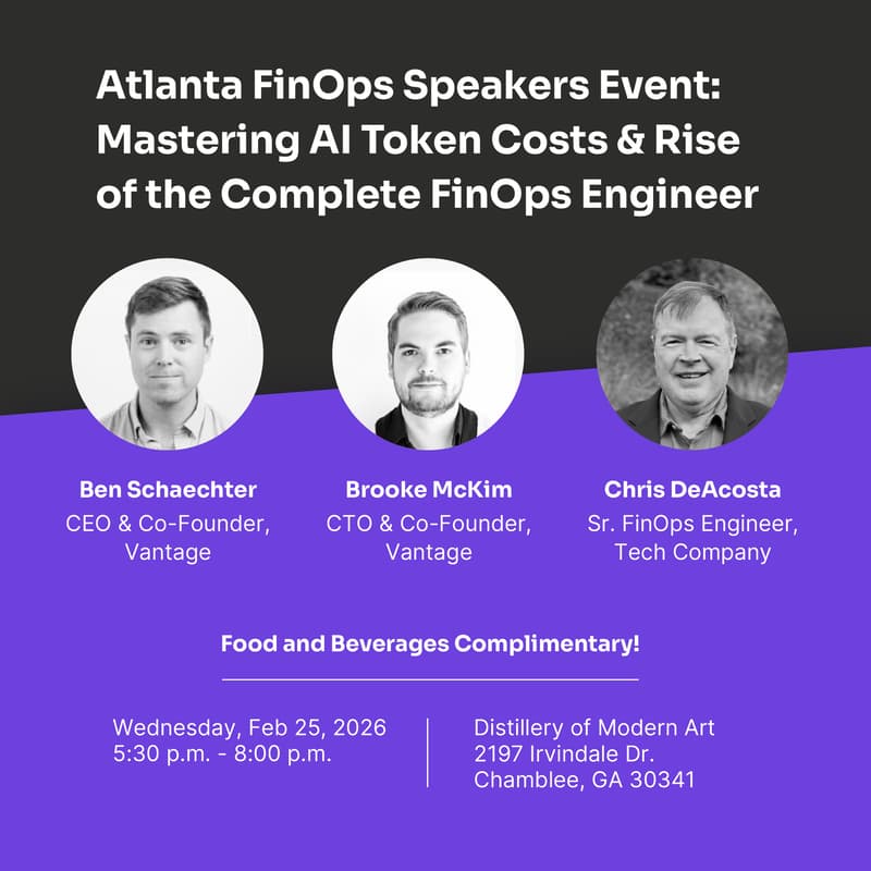 Cover Image for FinOps Meetup Atlanta: The Complete FinOps Engineer & AI Cost Observability