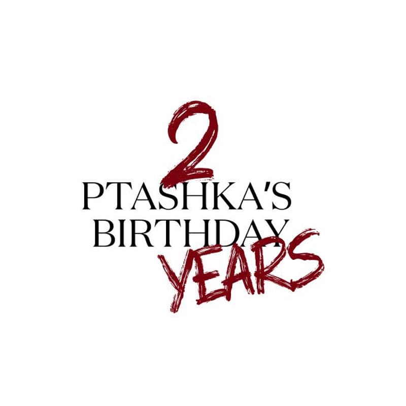 Cover Image for PTASHKA TURNS TWO 🕊🎂
