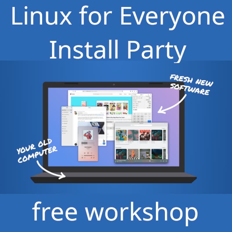 Cover Image for Linux for Everyone / Install Party