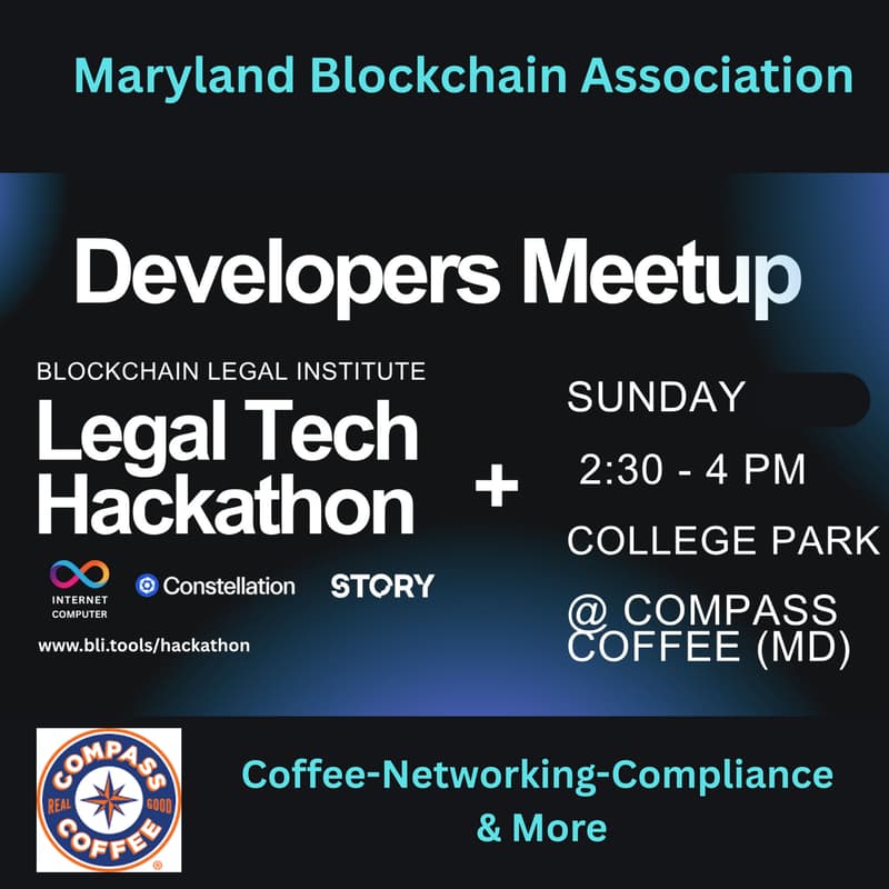 Cover Image for Maryland Blockchain Association Networking Meet-Up