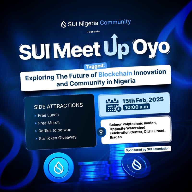 Cover Image for Sui meet Up Oyo State