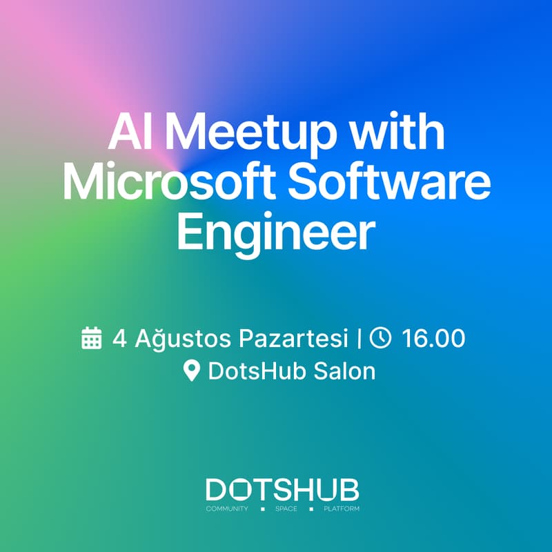 Cover Image for AI Meetup with Microsoft Software Engineer