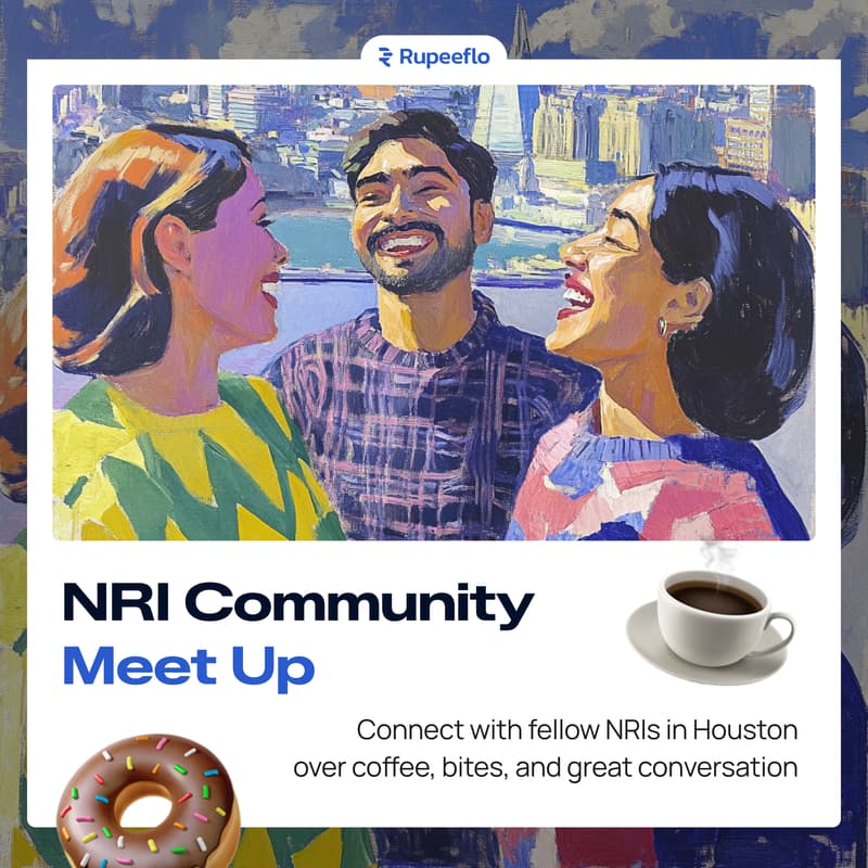 Cover Image for Rupeeflo Connect : NRI Community Meet up