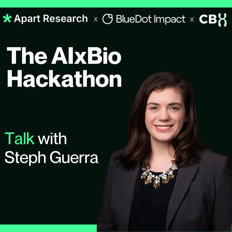 Cover Image for HackTalk: Steph Guerra - The AIxBio Research Landscape