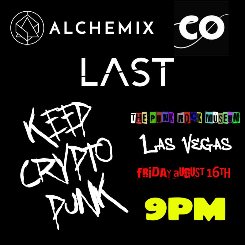 Cover Image for Keep Crypto PUNK Show + Party w/LAST, Alchemix, * Coordinape