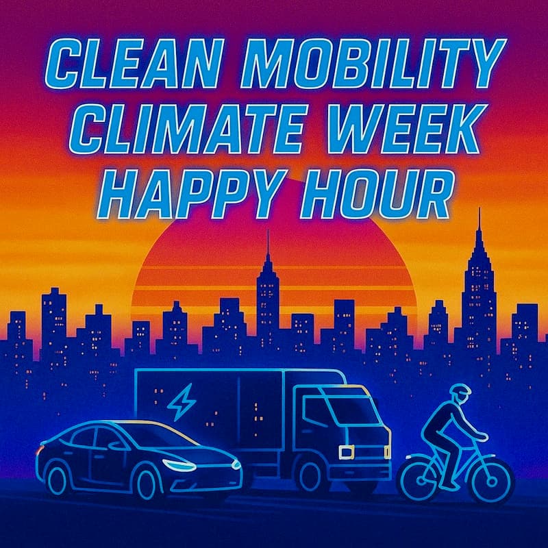 Cover Image for Clean Mobility Climate Week Happy Hour