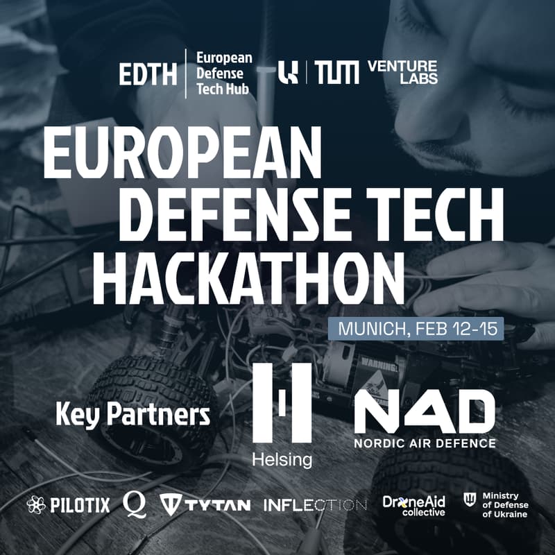 Cover Image for European Defense Tech Hackathon – Munich