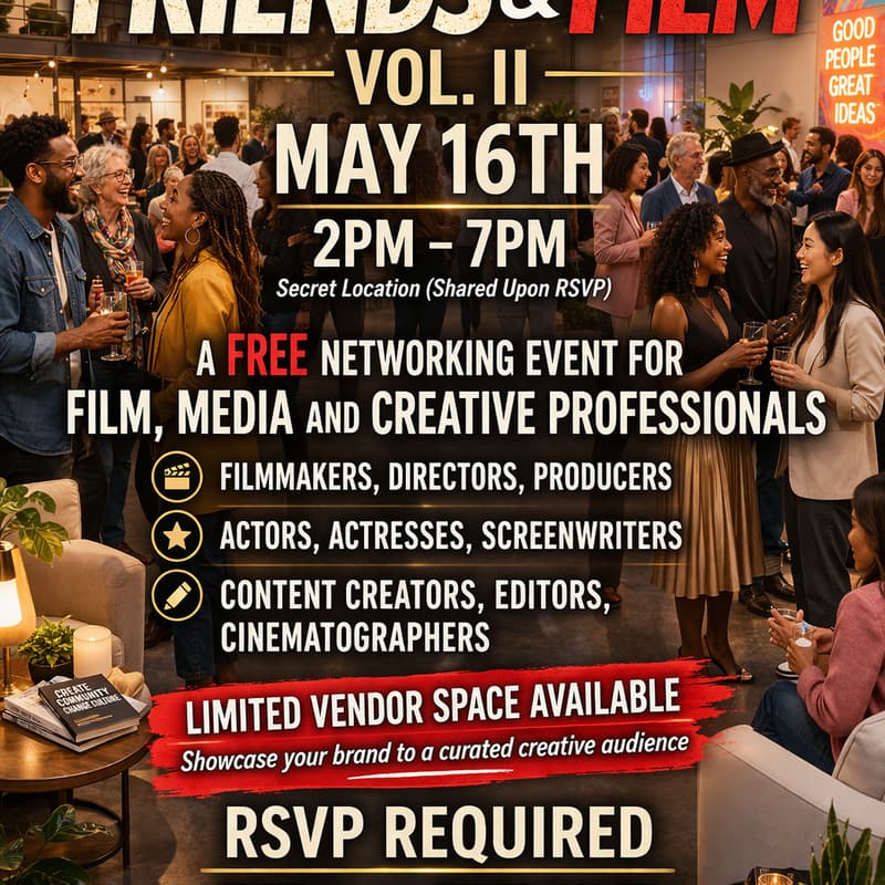 Cover Image for Friends & Film: Networking Mixer