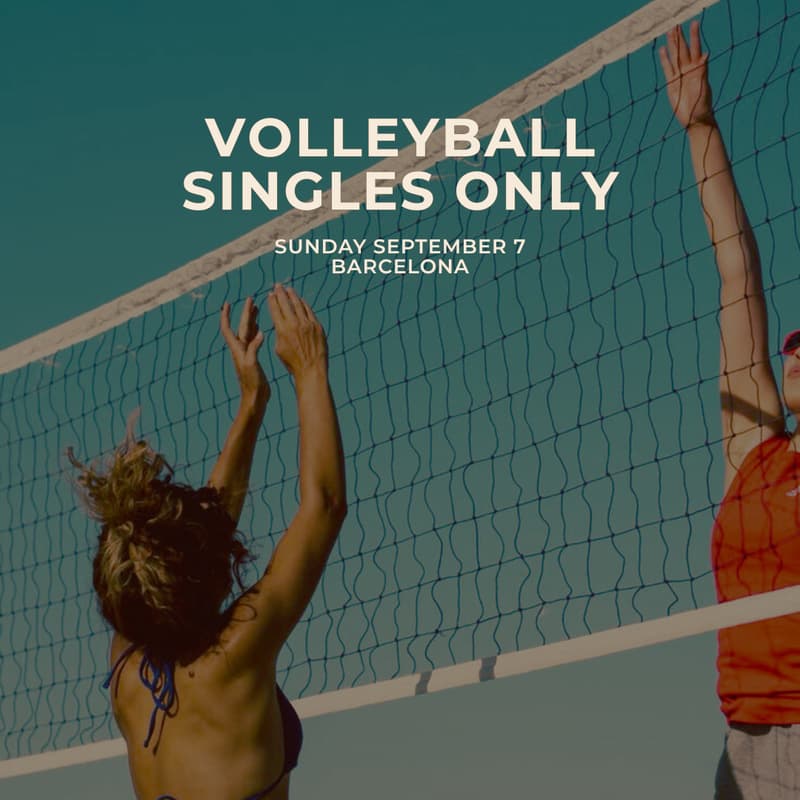 Cover Image for Singles Volleyball · 25-40
