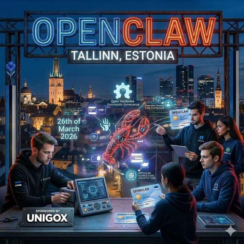 Cover Image for OpenClaw Meetup Tallinn