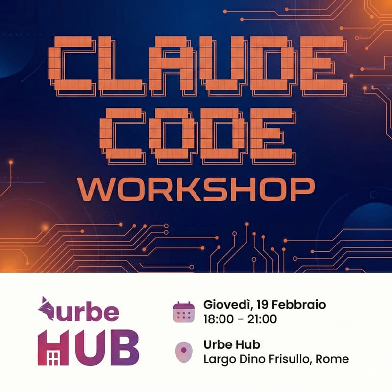Cover Image for Claude Code Workshop - Urbe Hub