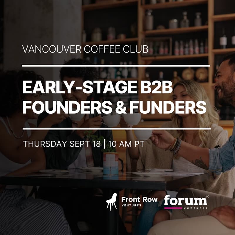 Cover Image for Vancouver Coffee Club | B2B Tech Founders & Funders