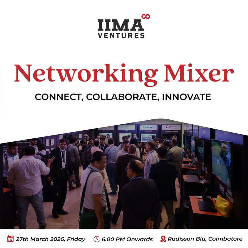 Cover Image for IIMA Ventures' Networking Mixer