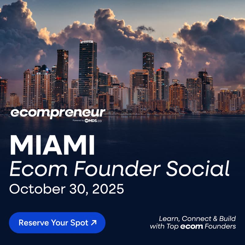 Cover Image for Miami Ecom Founder Social Oct 2025