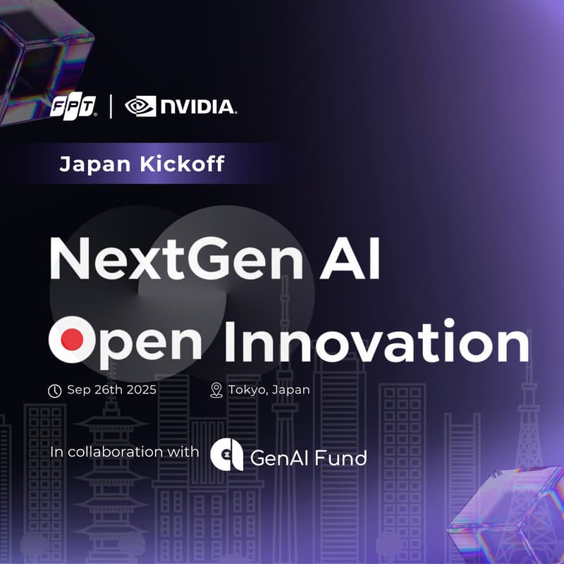 NextGen AI Open Innovation Japan Kickoff 2025 · Luma