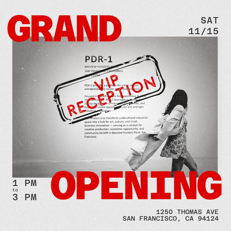 Cover Image for VIP Reception: PDR-1