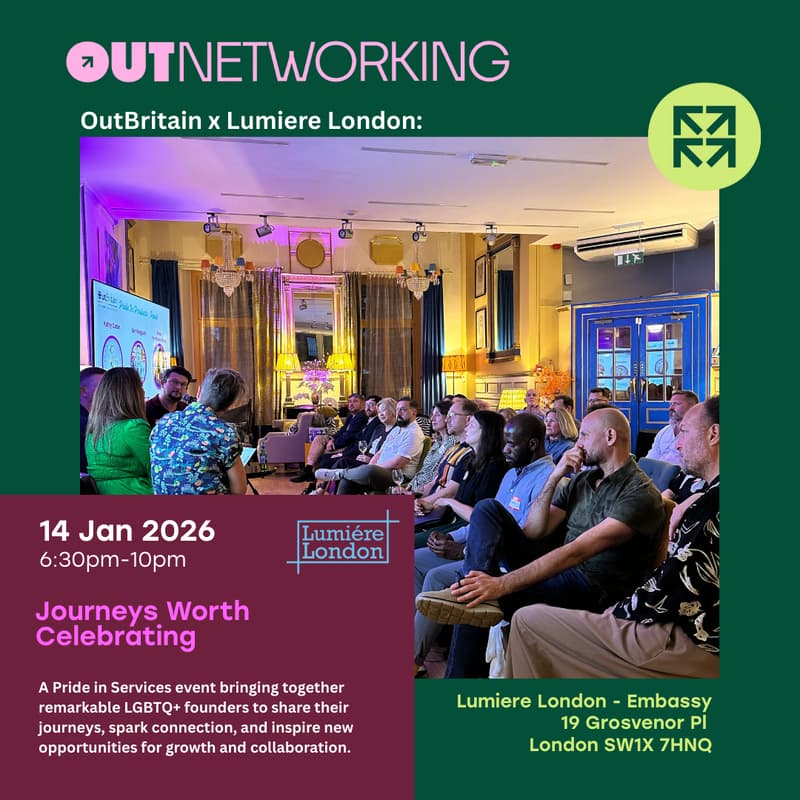 Cover Image for OutNetworking: OutBritain x Lumiere London