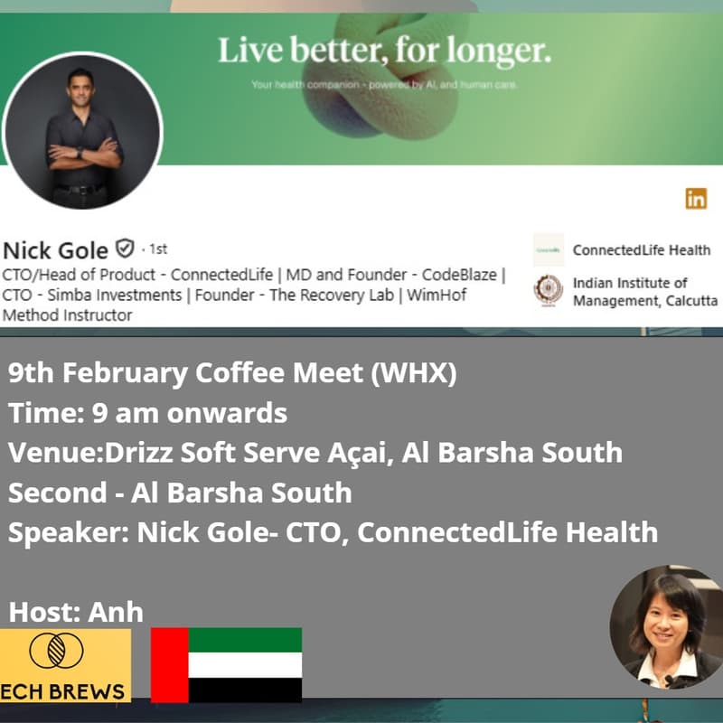 Cover Image for Dubai Health/Bio Coffee Club