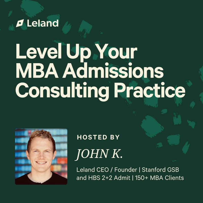 Cover Image for Level Up Your MBA Admissions Consulting Practice