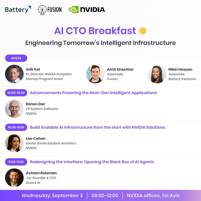 Cover Image for AI CTO Breakfast: Engineering Tomorrow’s Intelligent Infrastructure