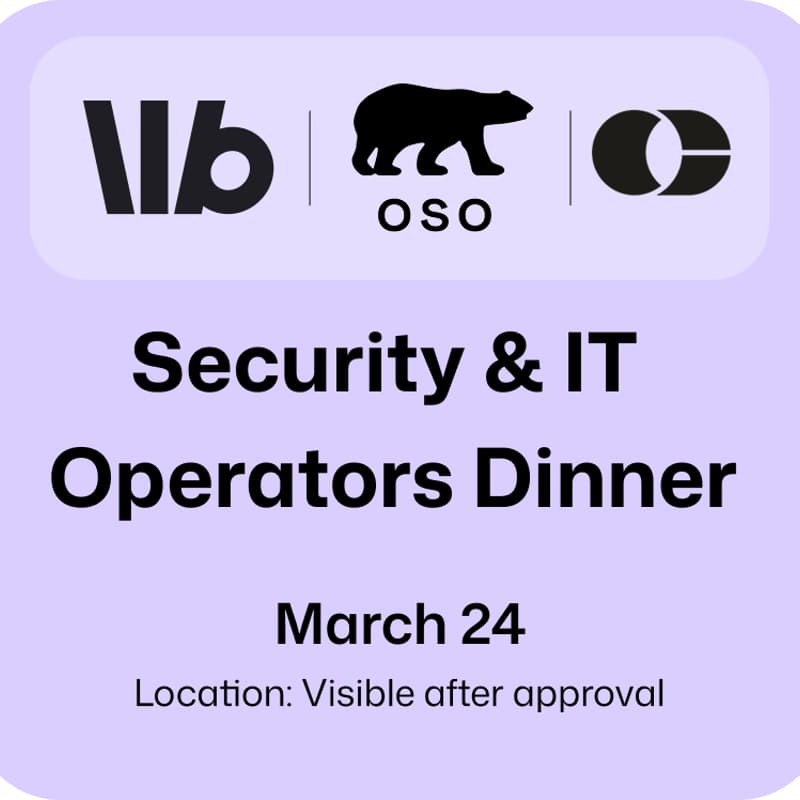 Cover Image for RSA: Security & IT Operators Dinner
