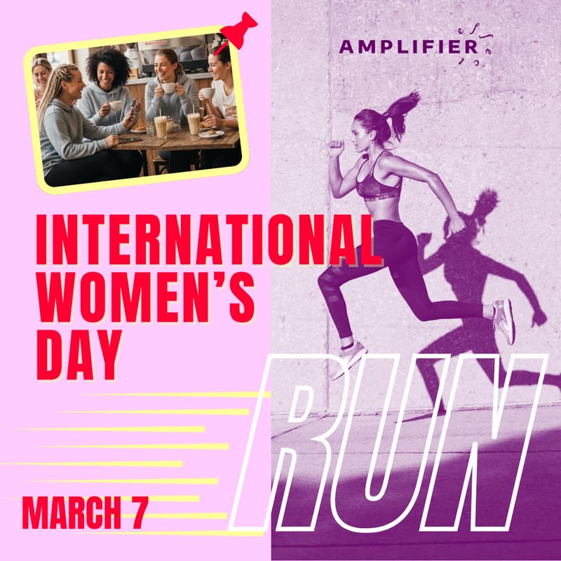 Cover Image for International Womenโs Day Run ๐๐ฟโโ๏ธ๐๐ฝโโ๏ธ๐๐ผโโ๏ธ๐๐ปโโ๏ธ