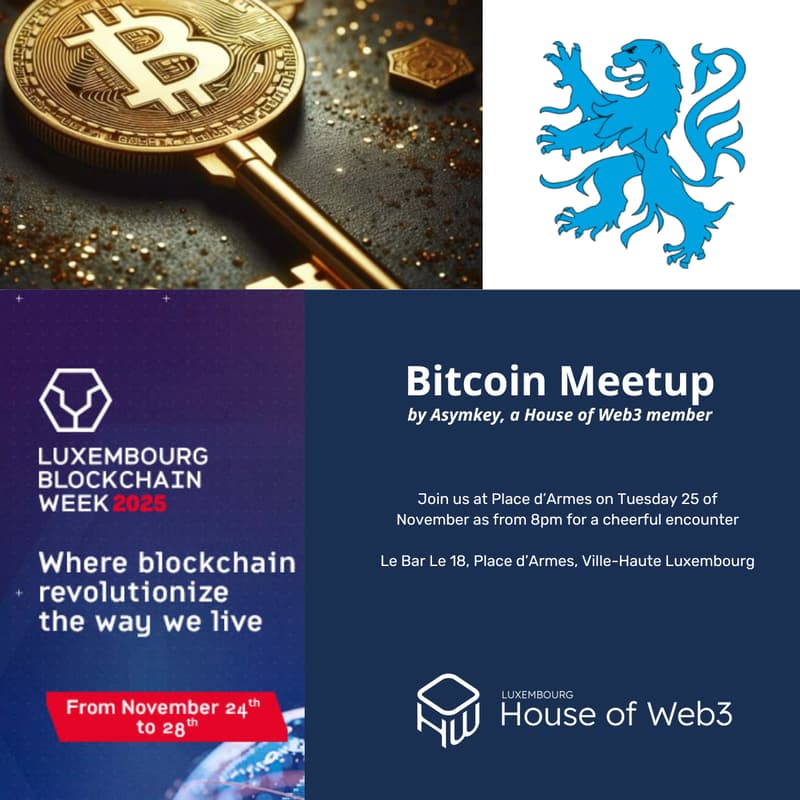 Cover Image for Bitcoin Meetup in collaboration with House of Web3