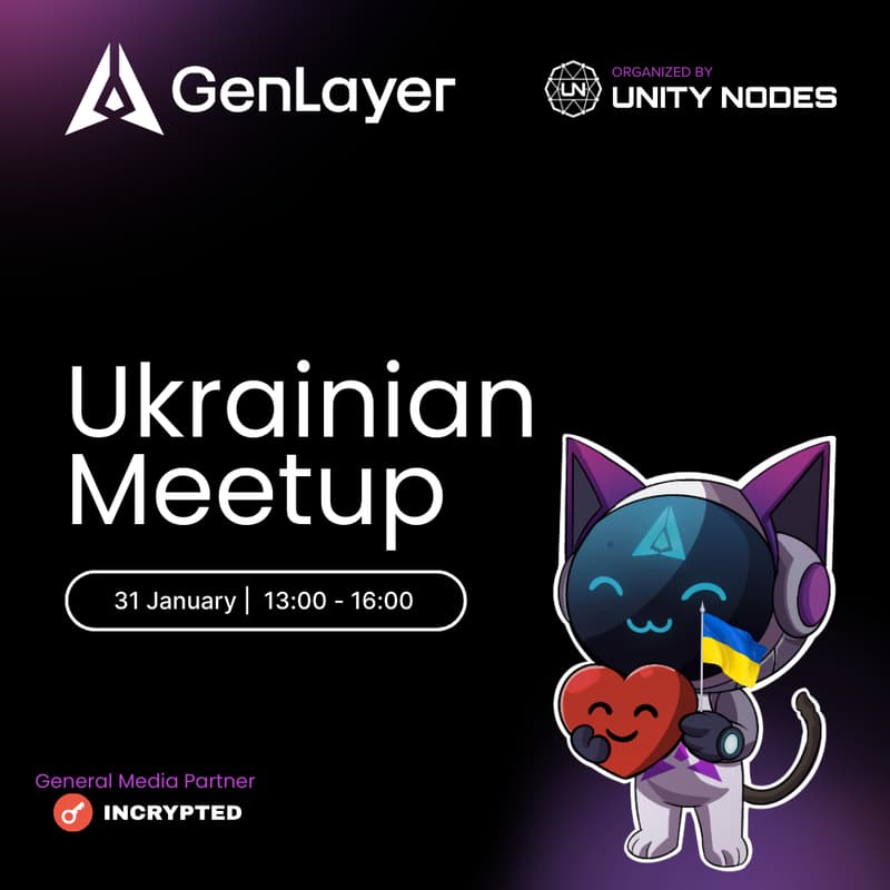 Cover Image for GenLayer meetup in Ukraine