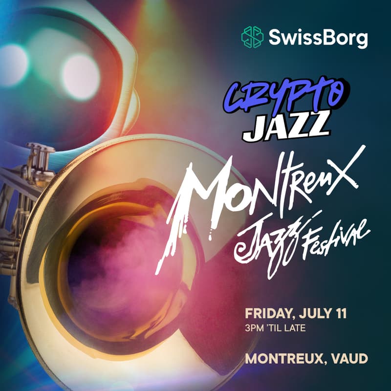 Cover Image for Montreux Jazz Festival: SwissBorg @ Crypto Jazz