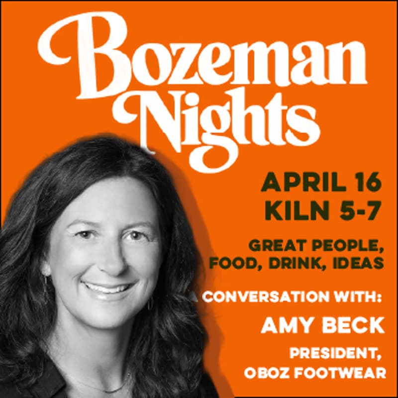 Cover Image for Bozeman Nights - April // Amy Beck // President, Oboz Footwear