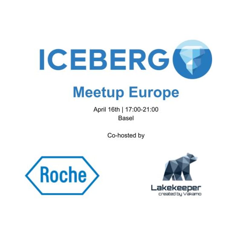 Cover Image for Apache Iceberg™ Europe Community Meetup - April 2026 Basel Edition