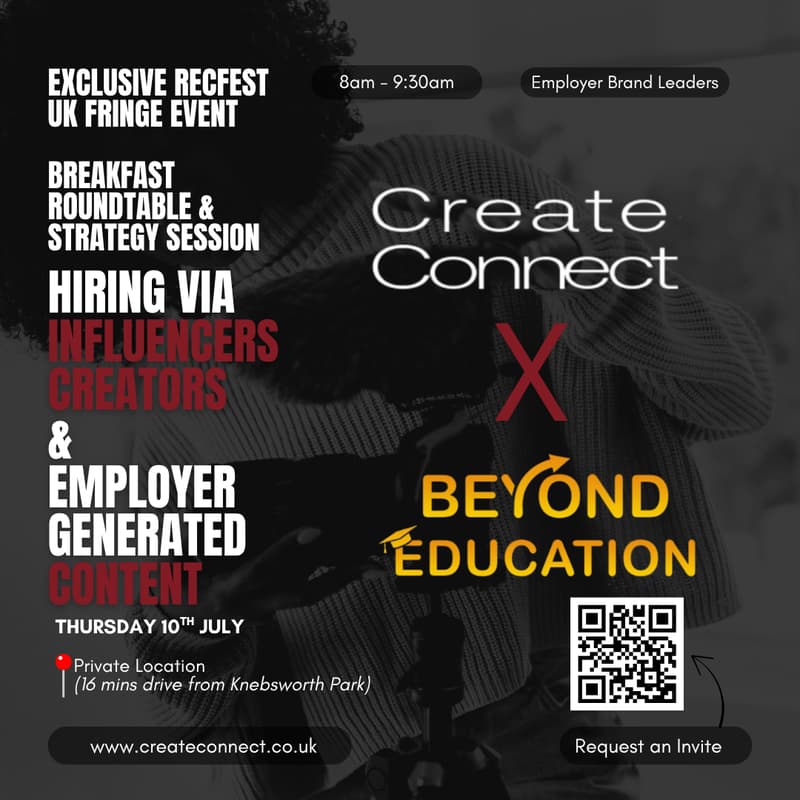Cover Image for Employer Brand & Recruitment Marketing Leaders Invite to RecFest Fringe Event: The Creator & Community First Approach