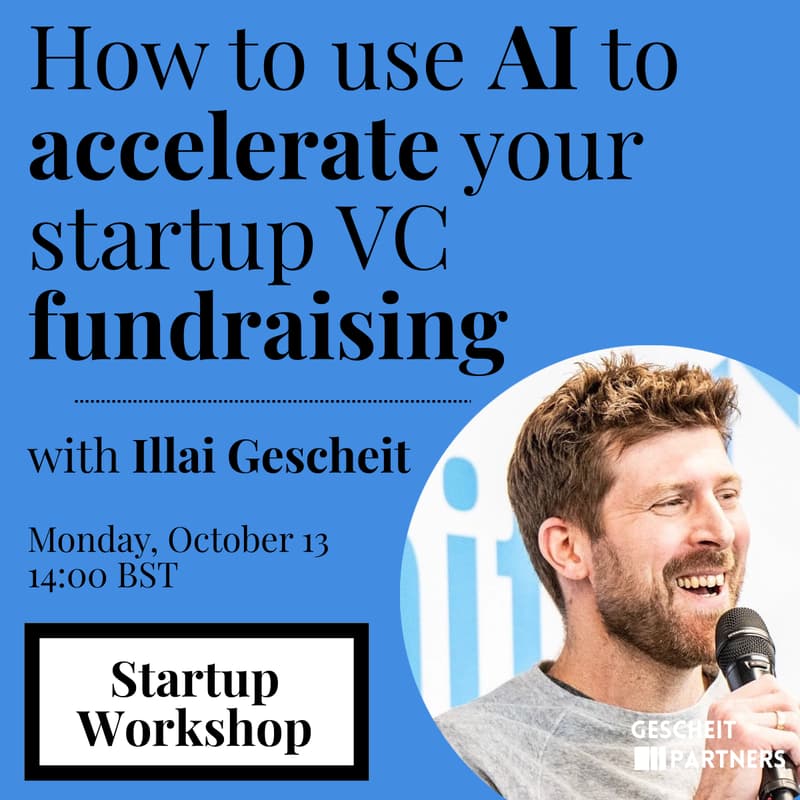 Cover Image for How to use AI to accelerate you startup VC fundraising