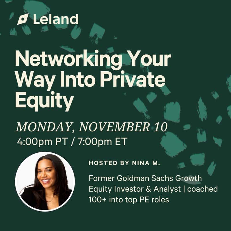 Cover Image for Networking Your Way Into Private Equity