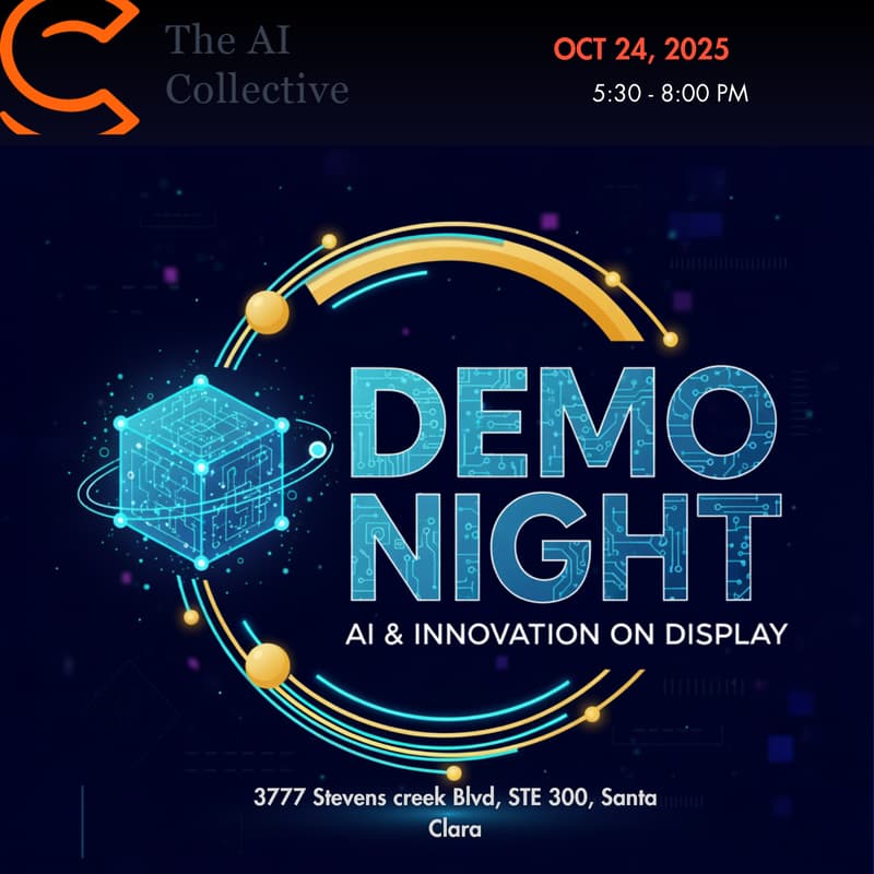 Cover Image for 🧠 The AI Collective-South Bay | AI x Innovation Demo Night